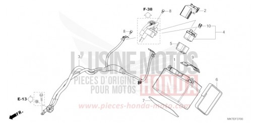 BATTERIE ADV750S de 2025